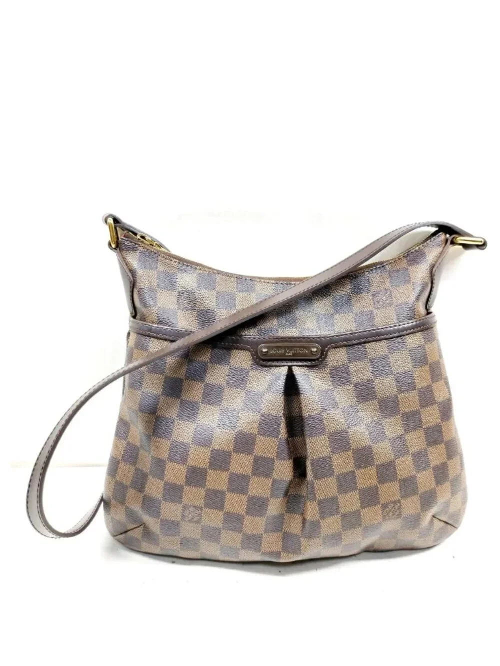 Authentic Louis Vuitton Bloomsbury PM Damier Ebene Crossbody Shoulder Bag